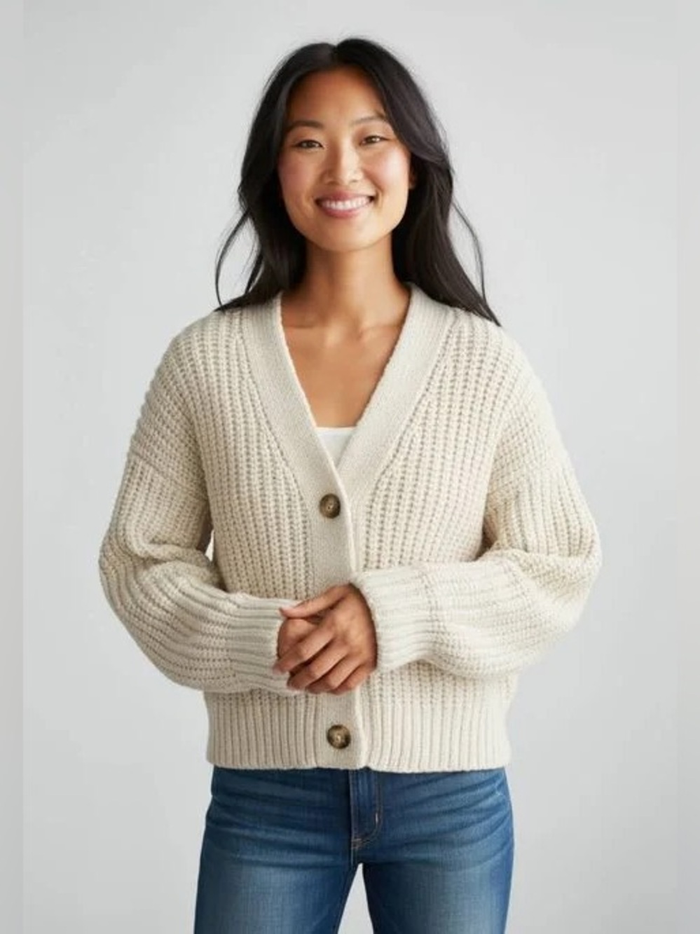 American Eagle Chunky Knit Cardigan